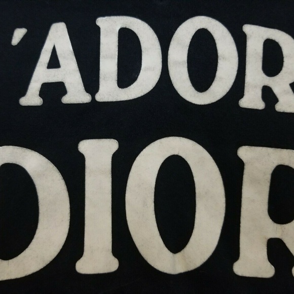 🔥Christian DIOR Vintage J'adore Dior Logo Tee~Shirt🔥 - Picture 4 of 9